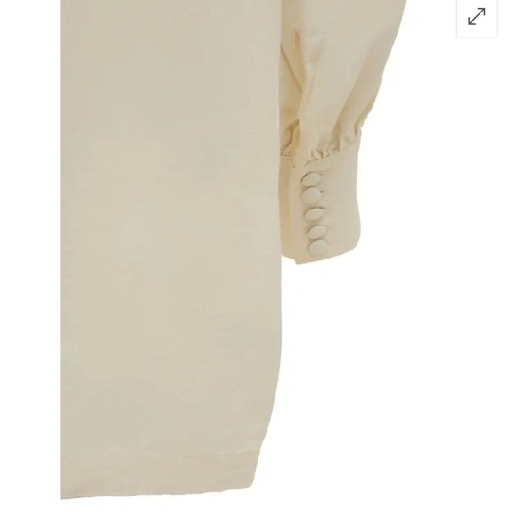 WeWoreWhat Linen Blend Lace Up Caftan Cover-up Revolve dress - Picture 9 of 12